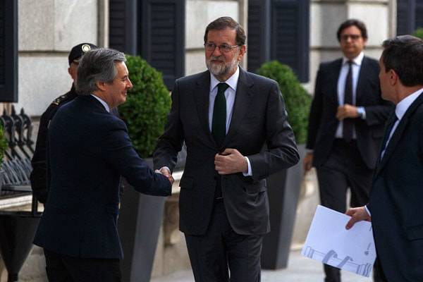 sfiduciato Mariano Rajoy