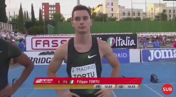 Filippo Tortu record italiano 100 metri 9.99