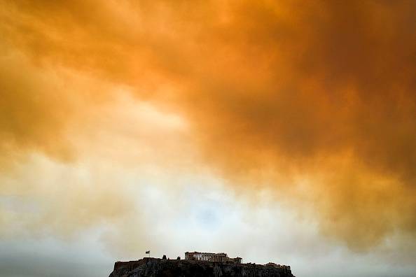 incendi in grecia