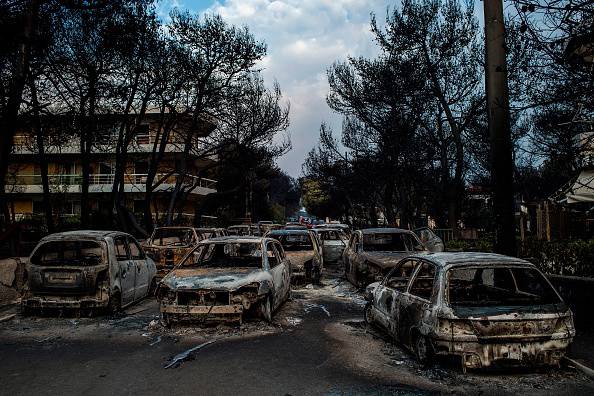 incendi in grecia