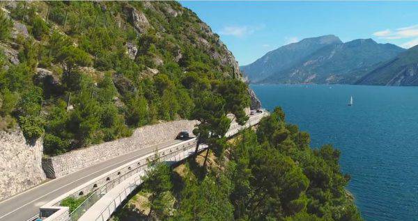 pista ciclabile sul garda