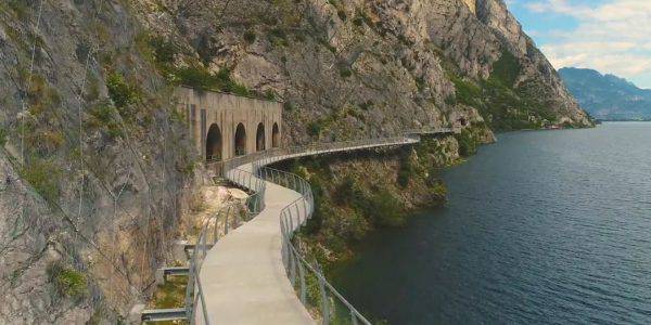 pista ciclabile sul garda