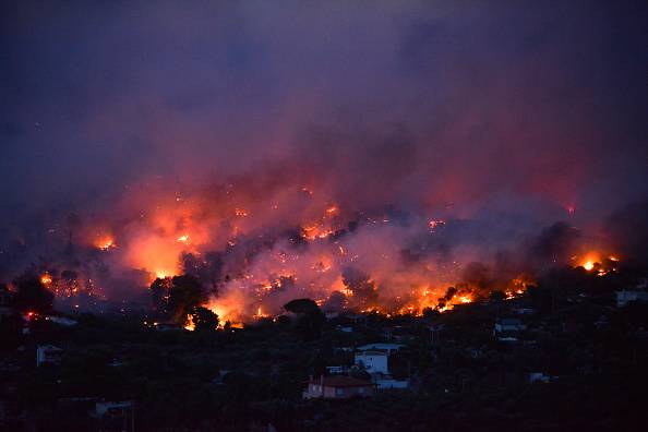 incendi in grecia