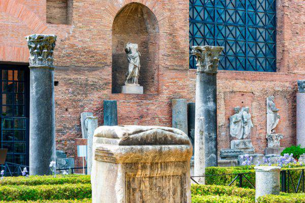 terme di diocleziano in 3d