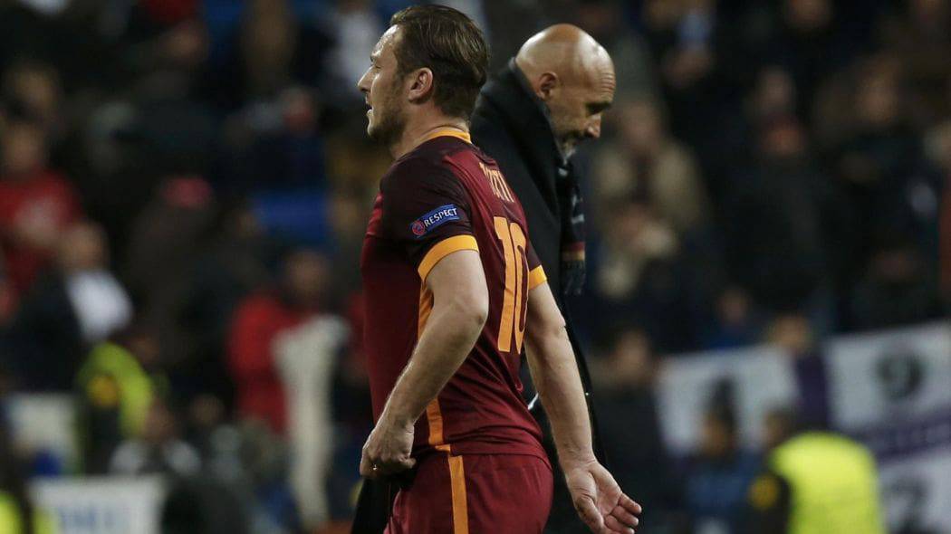 francesco totti luciano spalletti