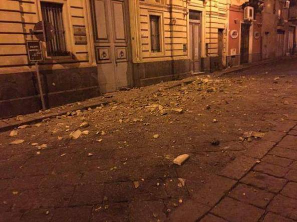 Terremoto a Catania