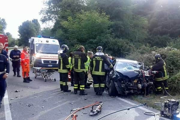 Monti Lepini muore donna incidente