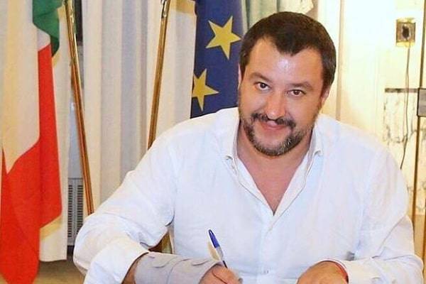 matteo salvini figlio scioperato