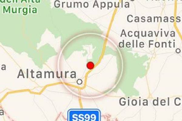 Terremoto Puglia