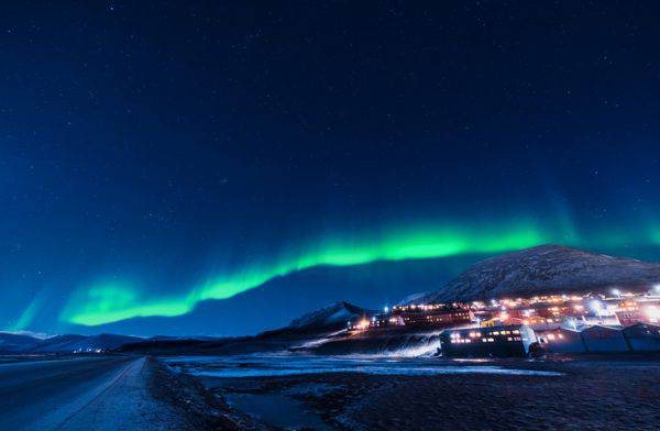 notte polare svalbard