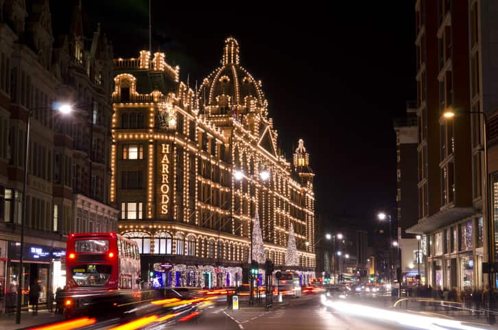 shopping a natale a londra