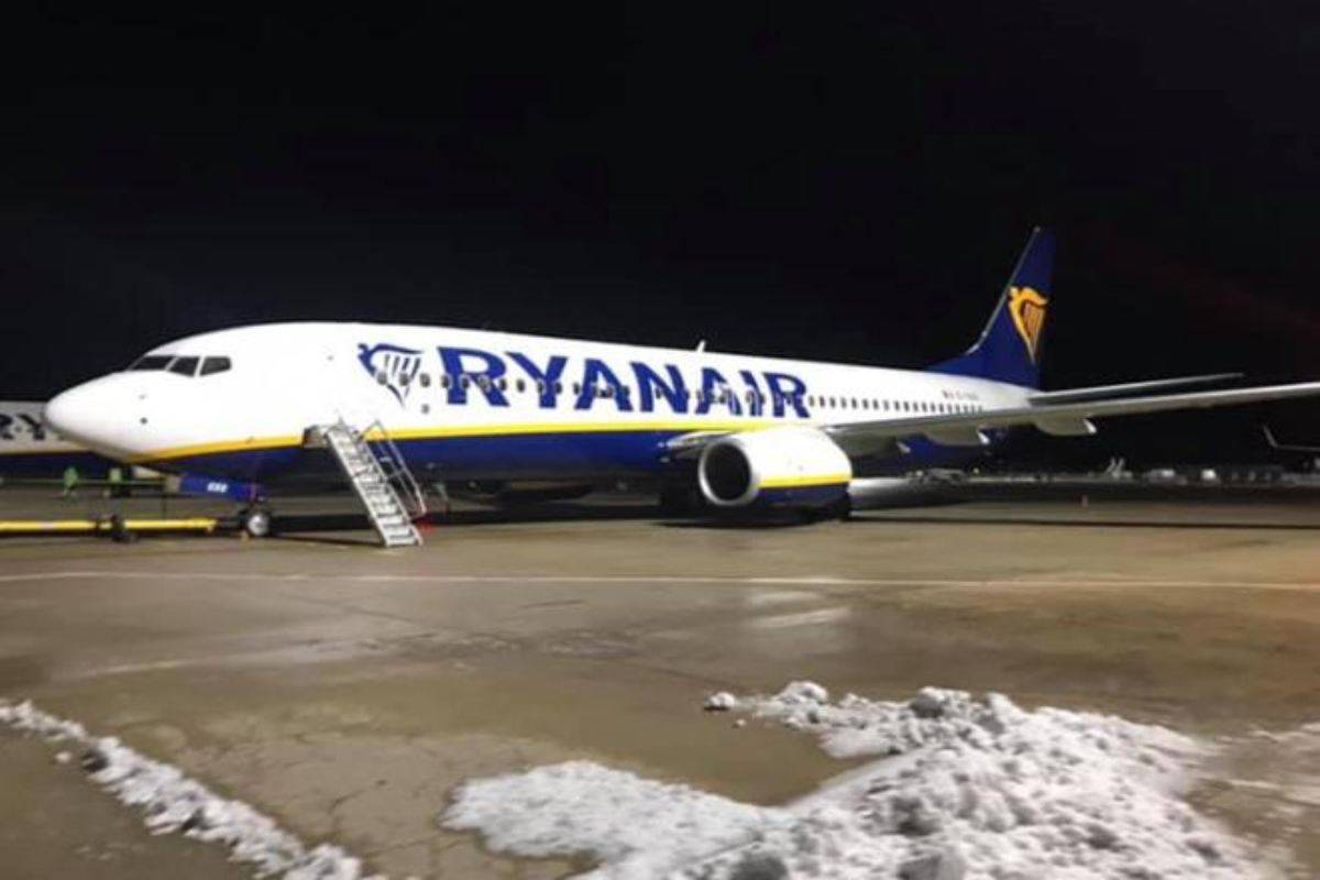 ryanair paura volo