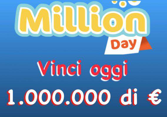 million day estrazioni di oggi