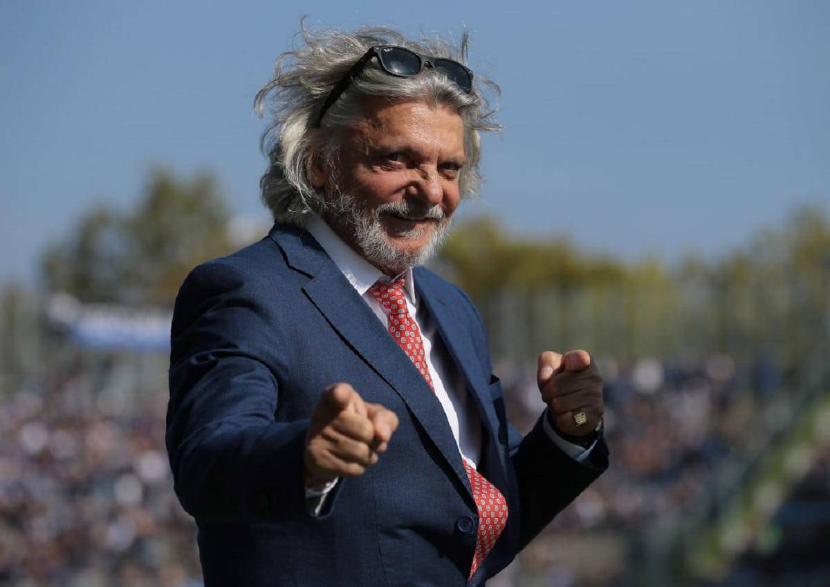 massimo ferrero chi è presidente sampdoria