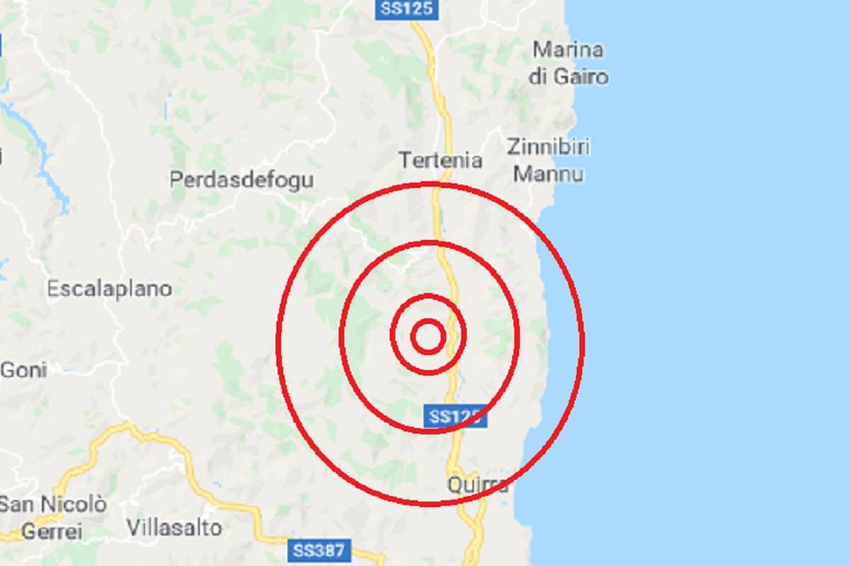 Terremoto Sardegna