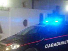 figlio fermato dai carabinieri