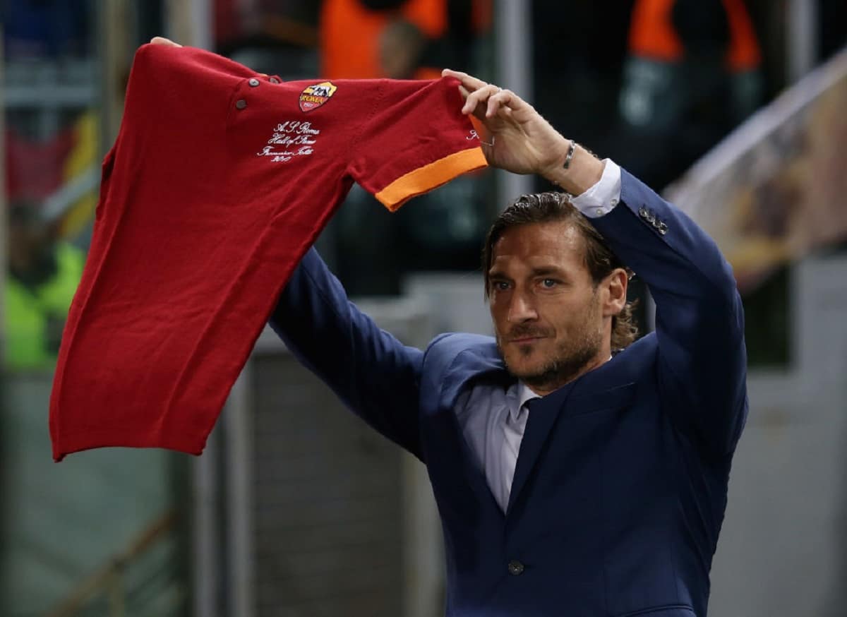 francesco totti addio