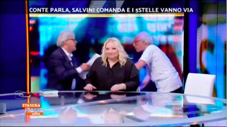 Rissa Tra Vittorio Sgarbi E Giampiero Mughini
