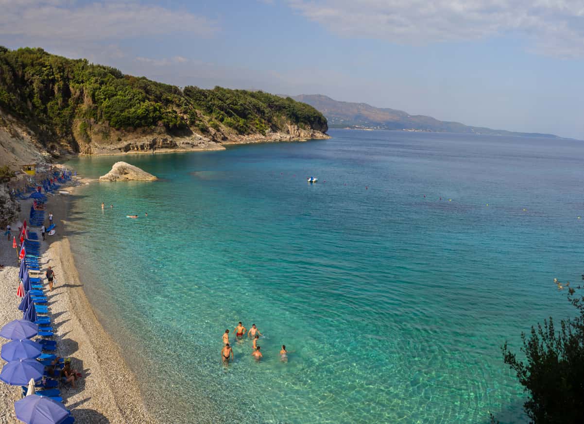 spiagge ksamil