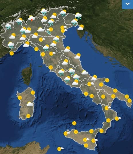 meteo italia