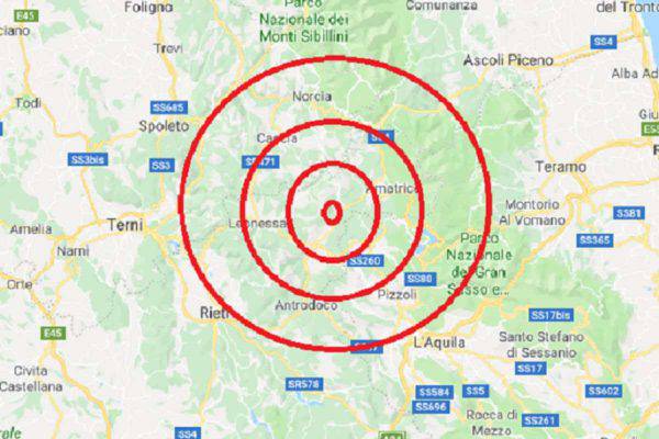 terremoto centro italia