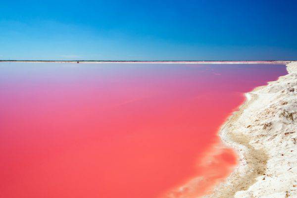 lago hillier rosa australia