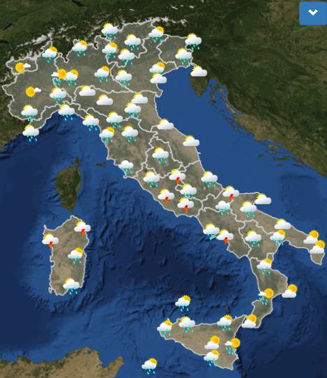 meteo italia 1 settembre