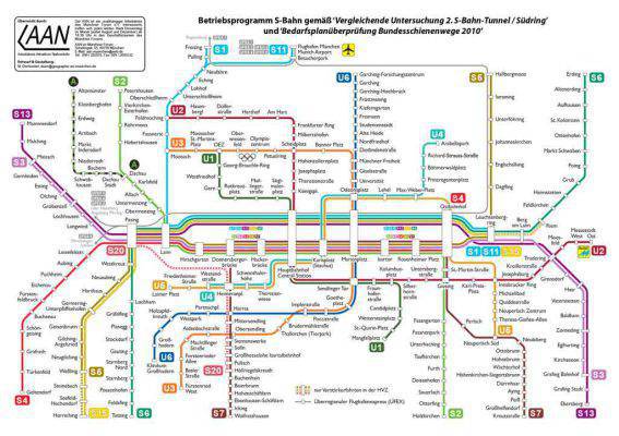 Come muoversi a Monaco mappa, orari e costi di metro e bus