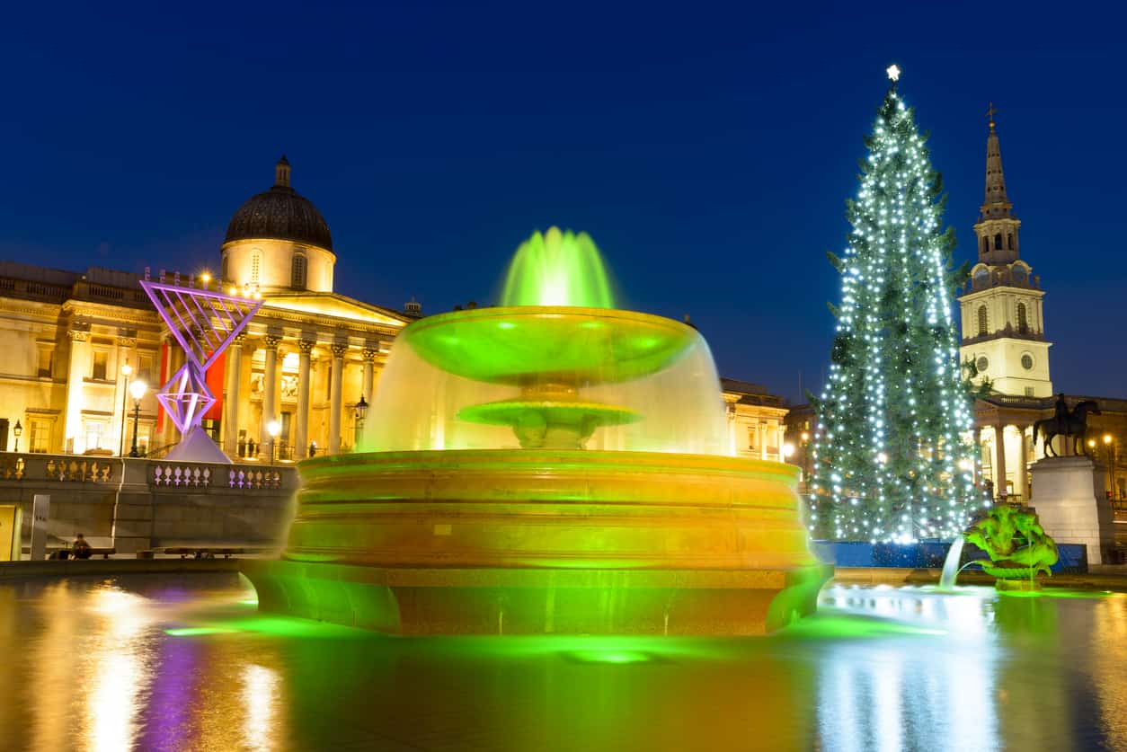 albero natale londra