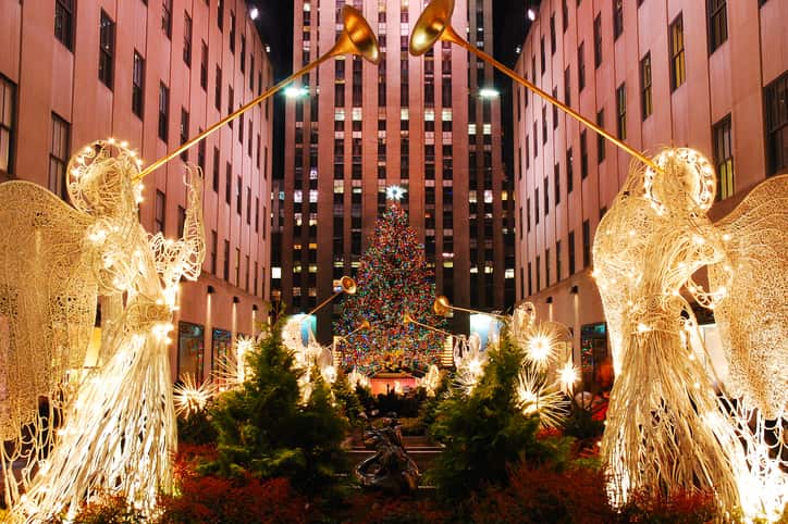 Immagini Di Natale New York.Quando Si Accede L Albero Di Natale A New York Orari E Date 2019