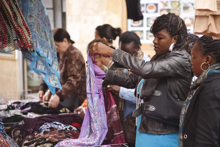 mercato africano parigi rue dejean