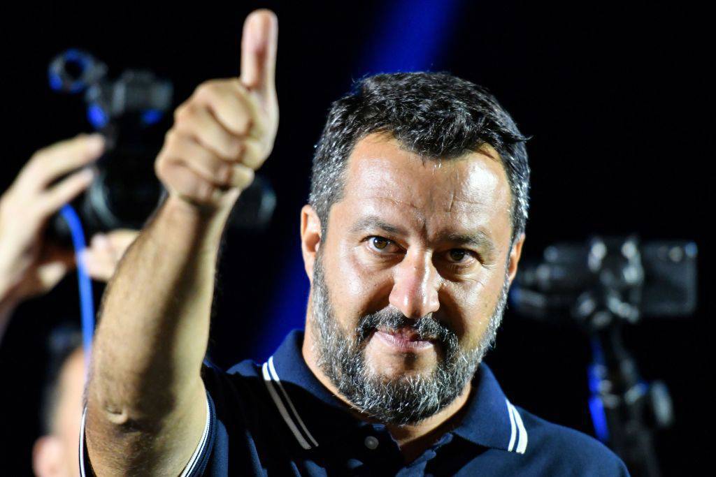 Matteo Salvini a Bologna