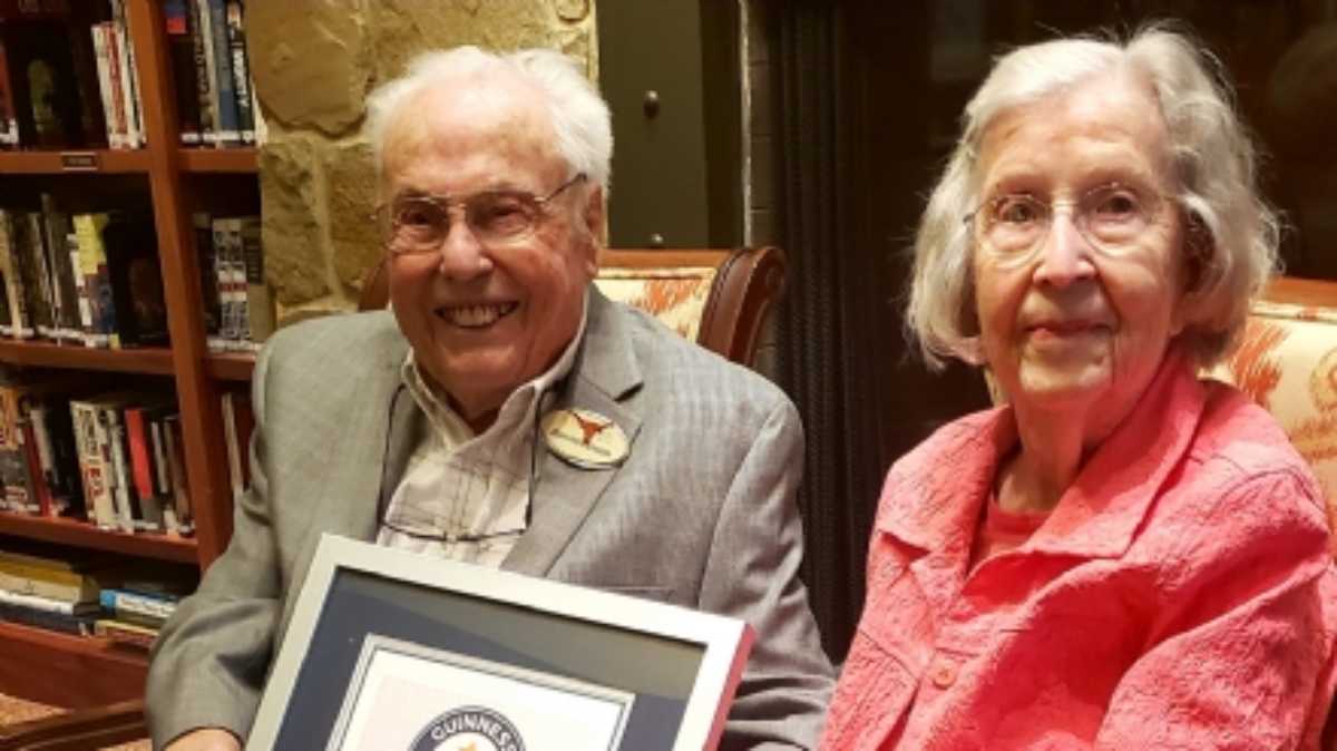 John e Charlotte coppia più anziana del mondo