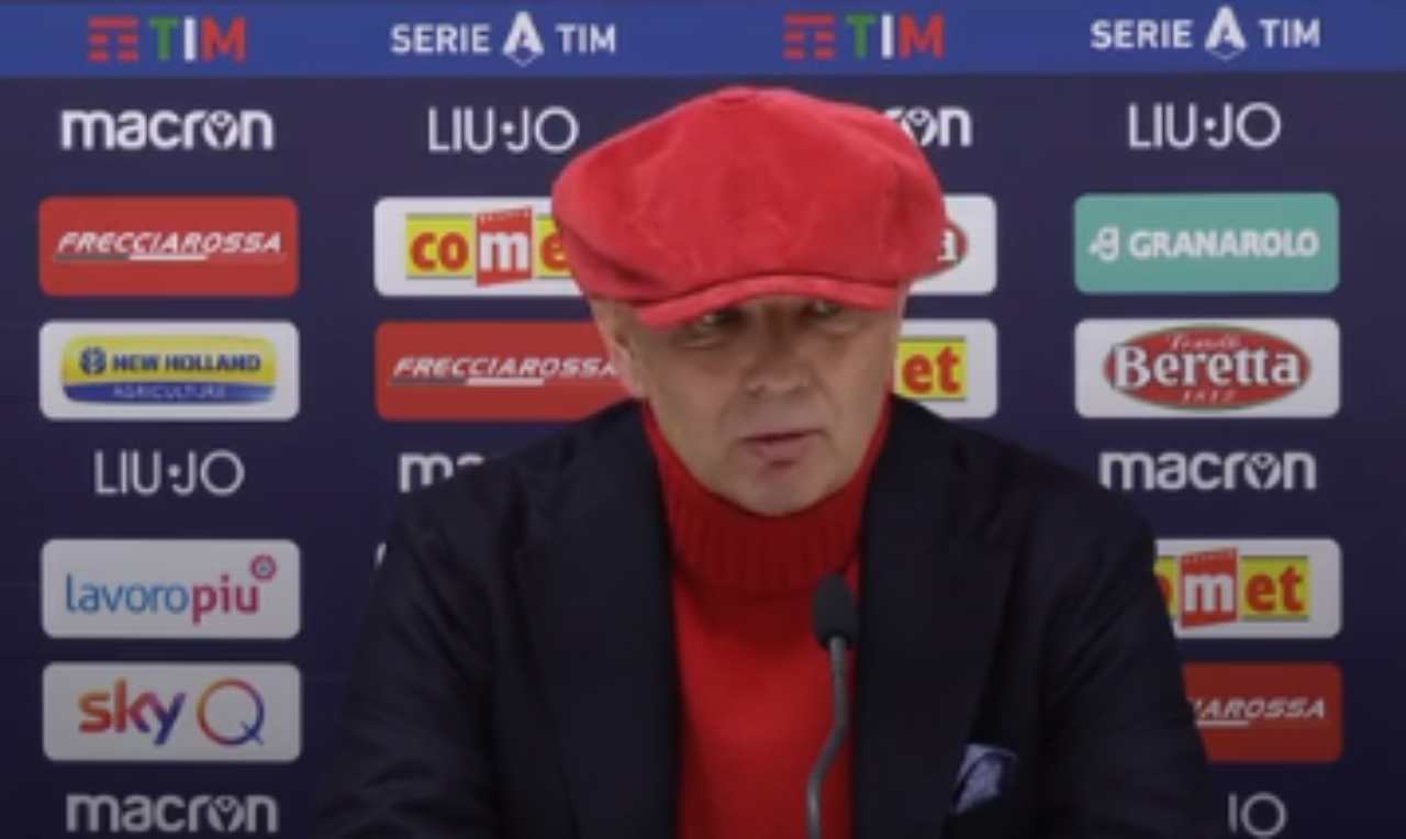 Mihajlovic conferenza