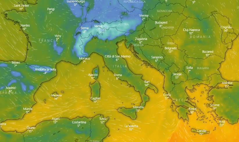 meteo novembre