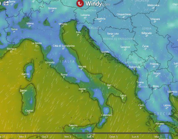 Le minime di domani 30 dicembre 2019