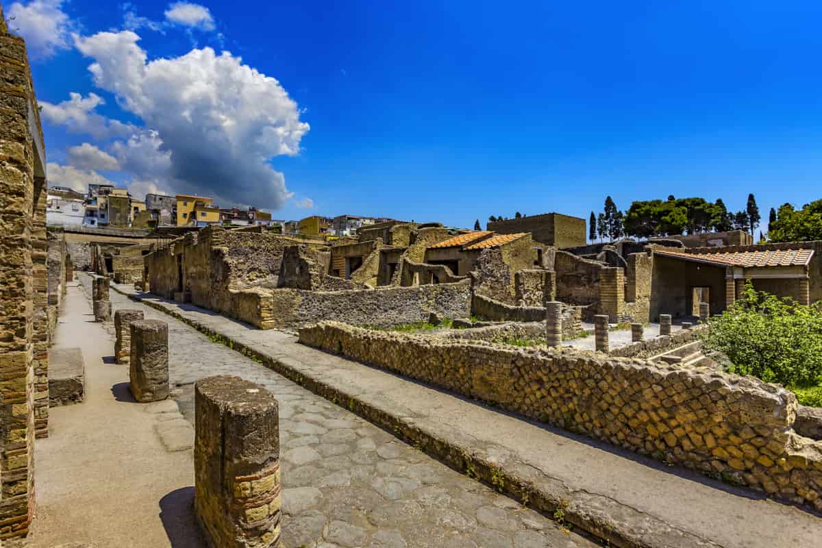 visitare parco ercolano casa