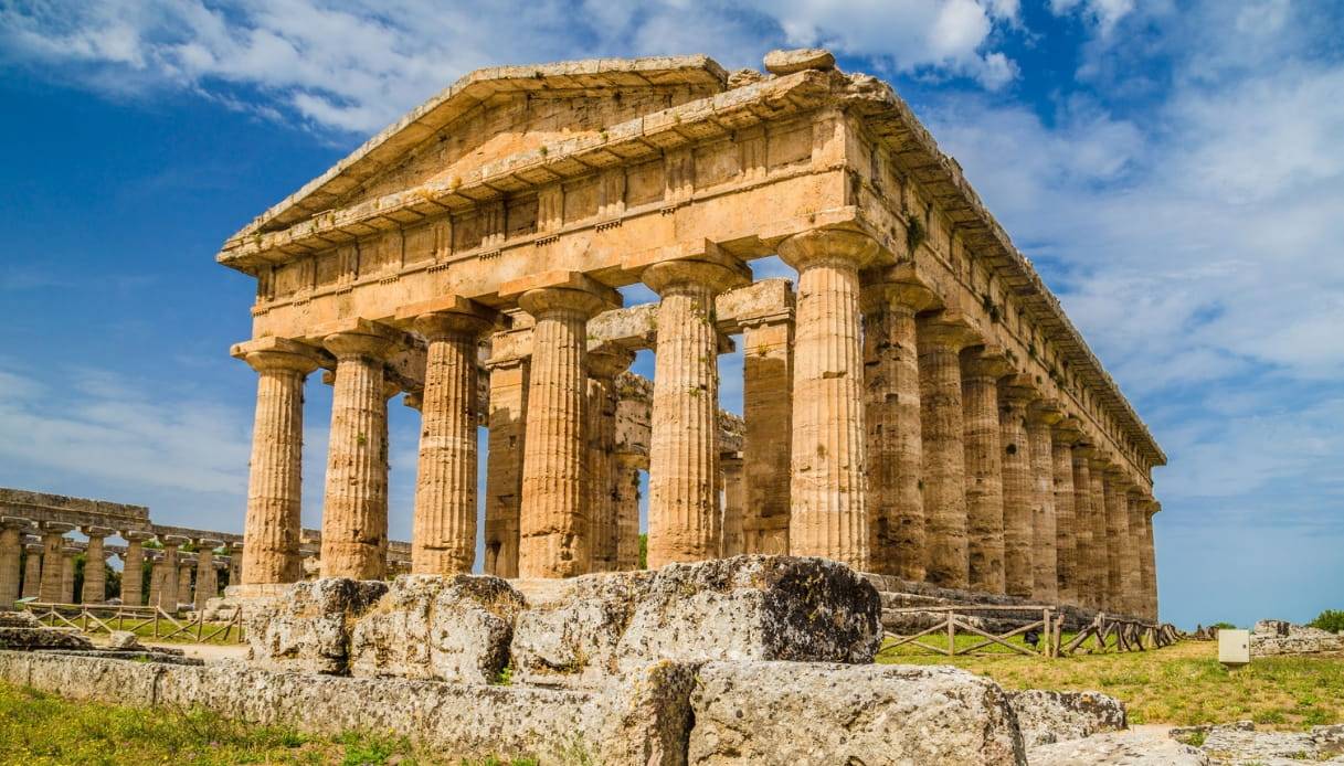 Il tempio di Nettuno: parco archeologico di Paestum