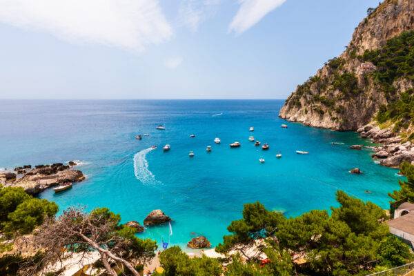 Marina Piccola la migliore spiaggia di Capri