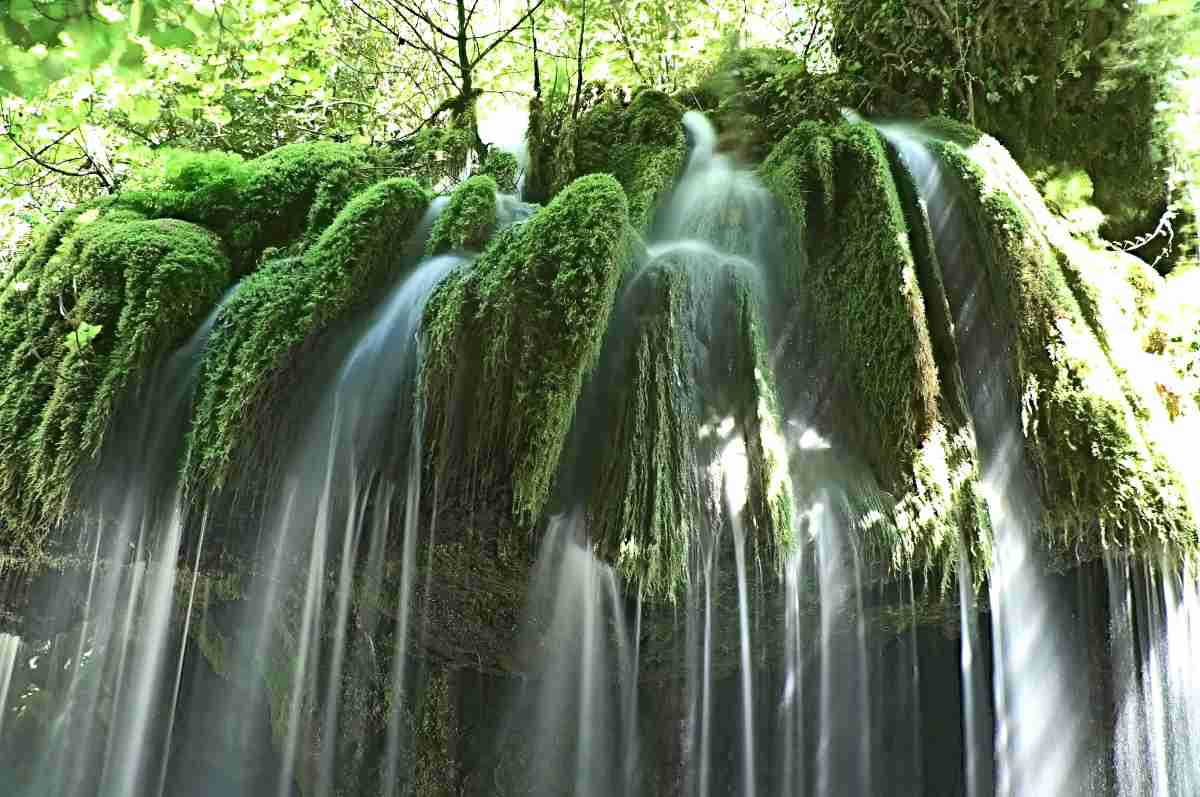 Le cascate dei capelli di Venere