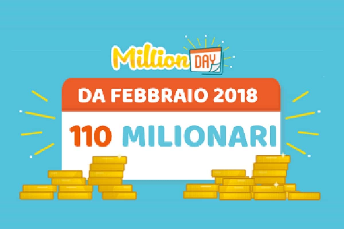 5 Numeri Da Giocare Al Million Day
