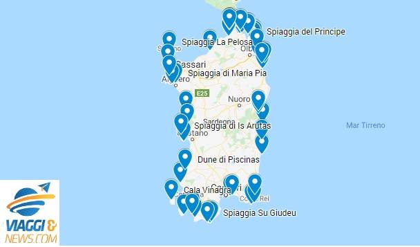 mappa sardegna