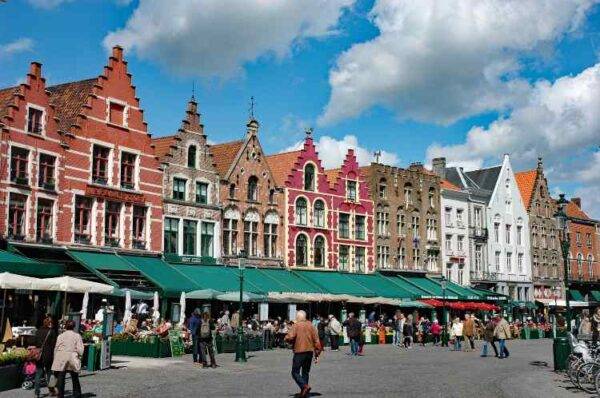 Grote Markt Bruges Belgio 7 giorni