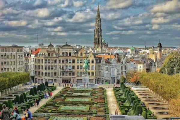 Mont des Arts, Bruxelles Belgio 7 giorni