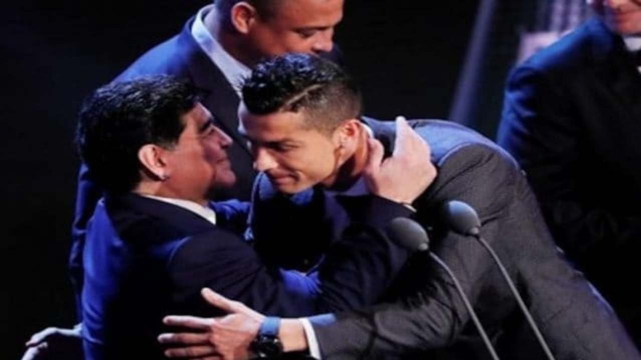 morte Maradona Cristiano Ronaldo