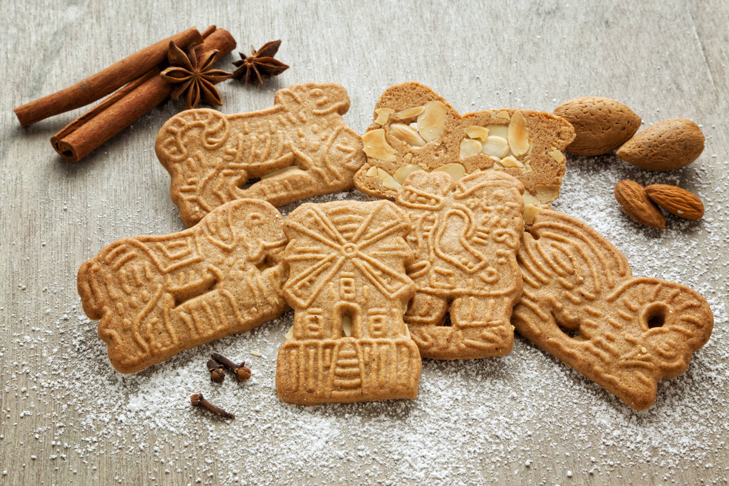dolci tipici del Belgio e dei Paesi Bassi, gli Speculoos Biscotti Speculoos per Natale