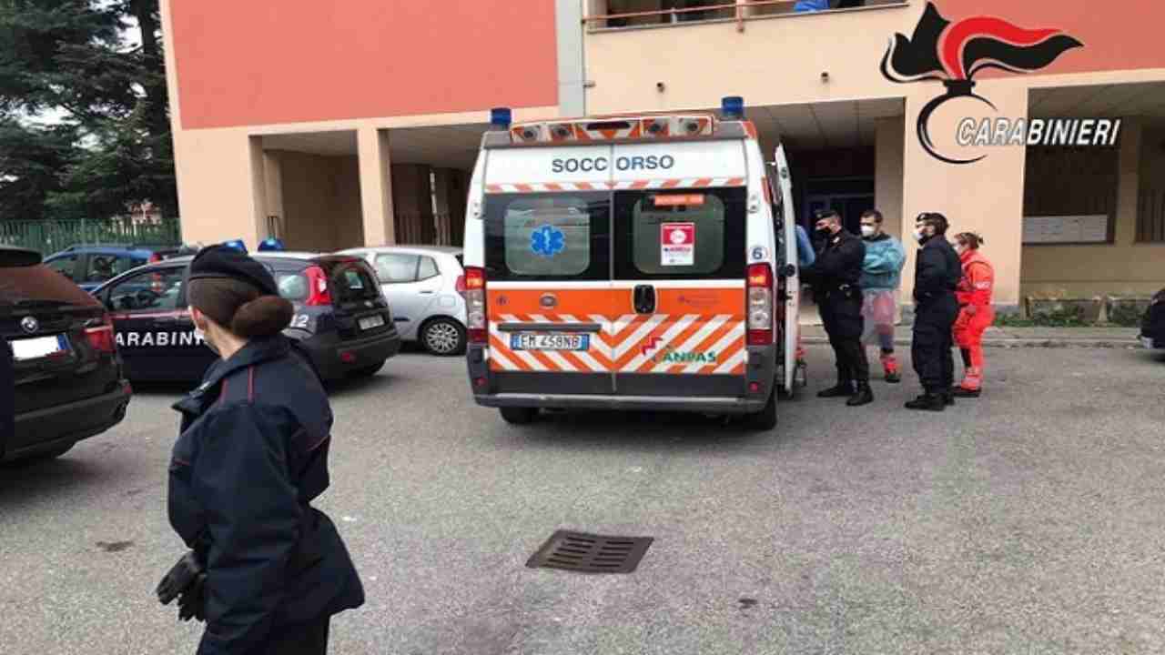 incidente in casa donna morta