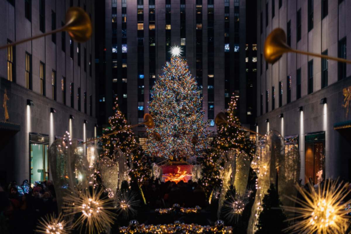 L'albero di Natale al Rockefeller Center Natale Stati Uniti tradizioni