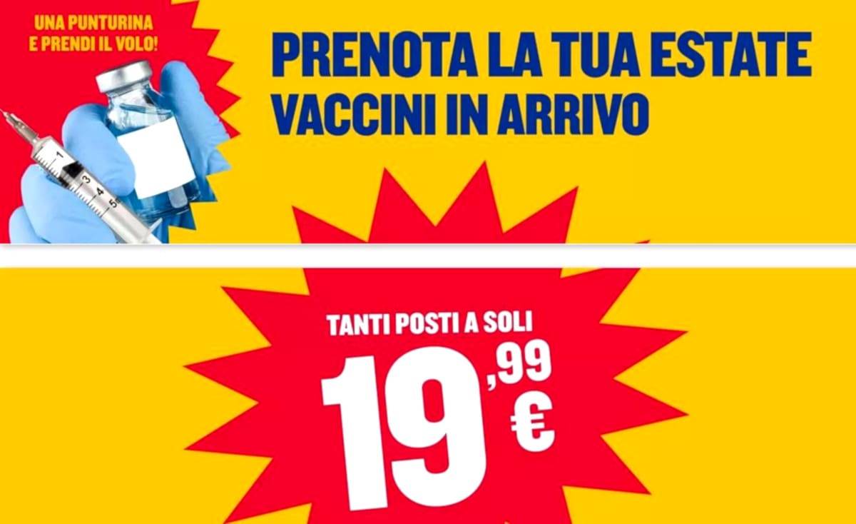 offerte voli ryanair vaccino