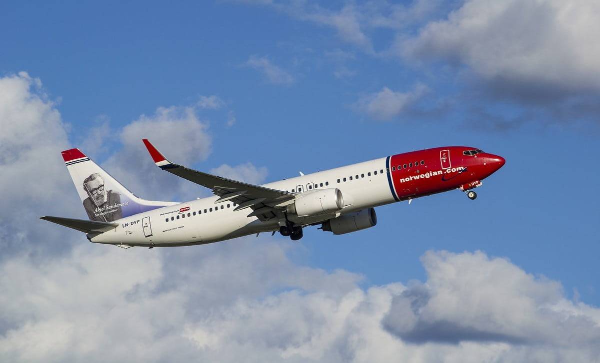 norwegian air voli lungo raggio